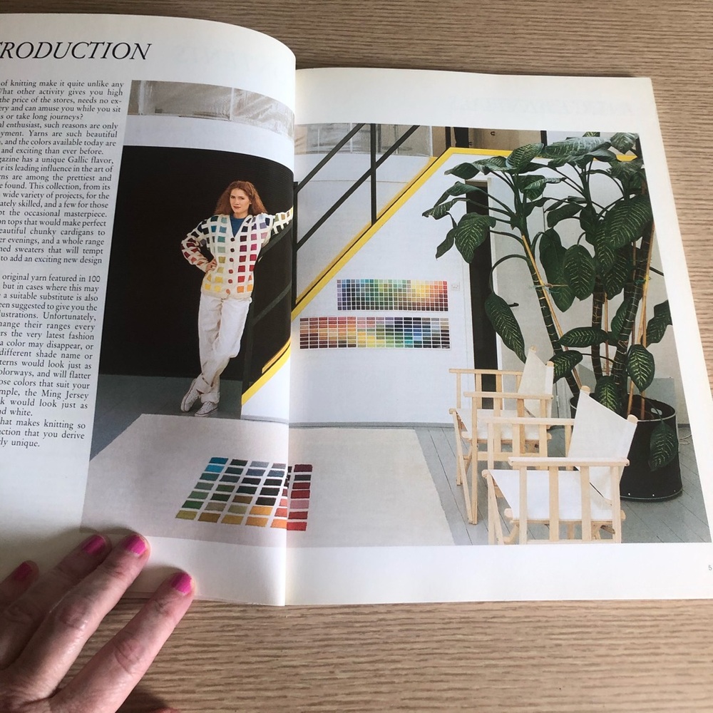Vintage 80s knitting book - Picture 7 of 10